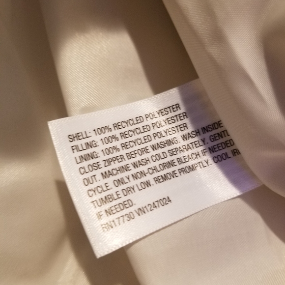 Women's Matte Cropped Puffer Vest - Wild Fable Light Beige - Picture 7 of 7